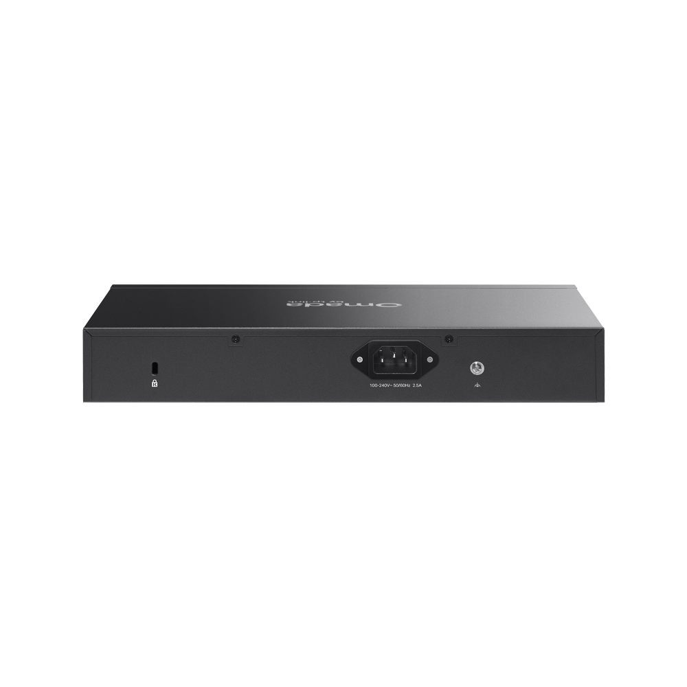 Omada by tp-link Switch easy managed Layer2 20 Port • 18x 1GbE • 16x PoE af • 2x SFP • 150W PoE Budget • Lüfterlos • Omada • ES220GP
