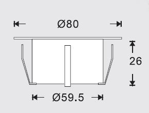 Synergy 21 LED Bodeneinbaustrahler ARGOS rund in-G-D IP67 RGB