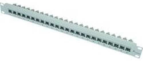 TelegäRtner ModulträGer Patchpanel Incl. 24xAMJ-Kuppl. CAT6