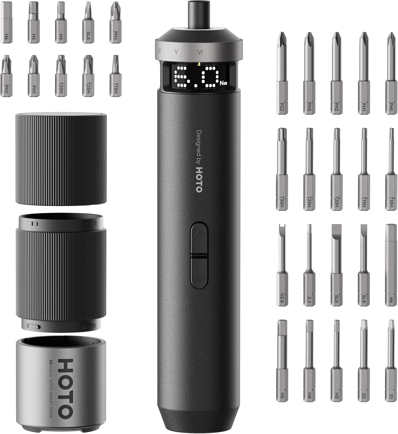 HOTO • Drills Tool Sets • PixelDrive Cordless Screwdriver • QWLSD014