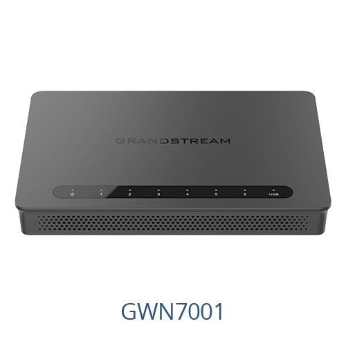 Grandstream Networks GWN7001 wired router Gigabit Ethernet Black