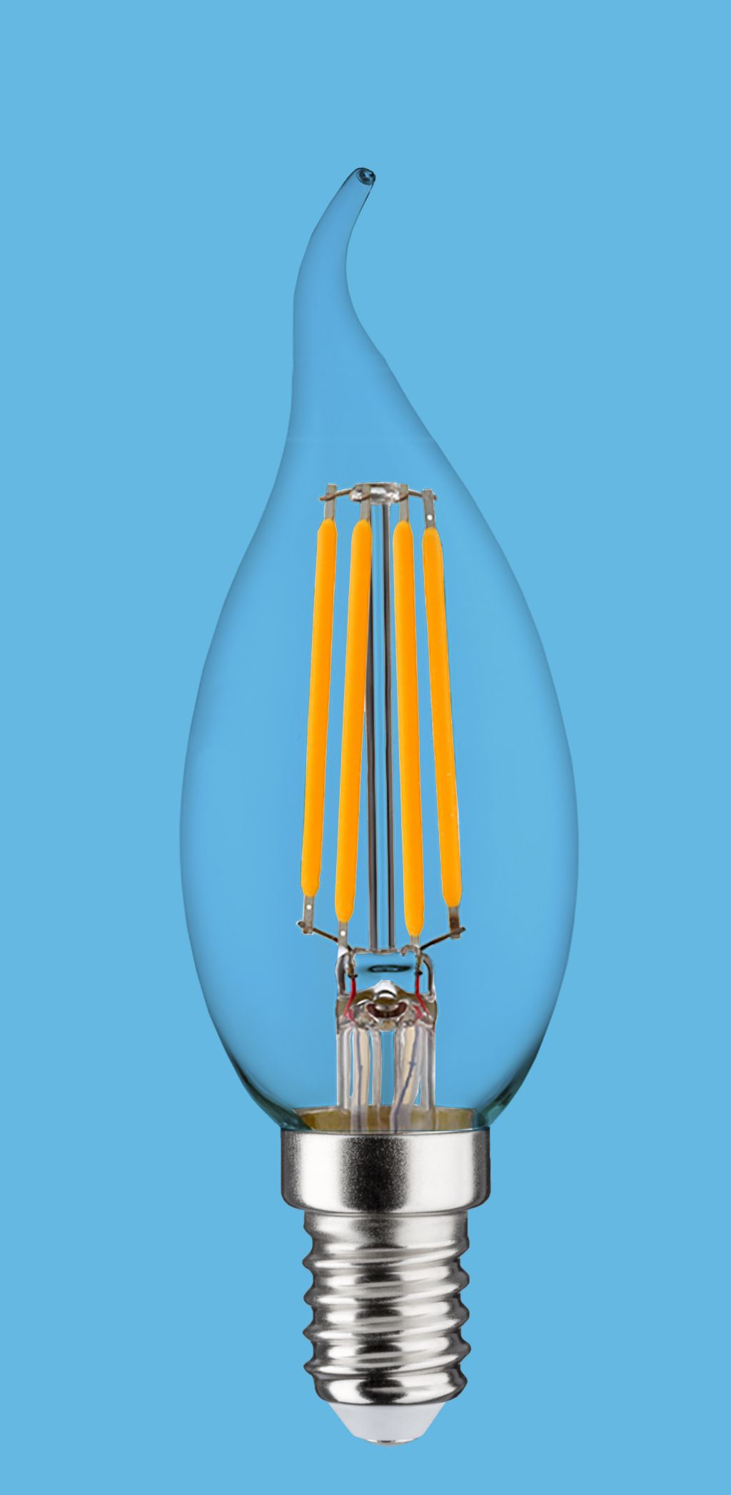 Synergy 21 LED Retrofit E14 Kerze milchig geschweift 4,5W ww dimmbar Synergy 21 LED Retrofit E14 Kerze milchig geschweift 4,5W ww dimmbar