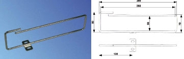 Vertiv(KnüRr) Zub.RangierbüGel,B80/L300mm, 4-Pack