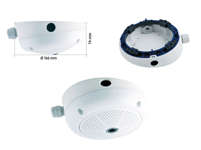 MOBOTIX Aufputzmontage-Set FüR Q2x/D2x/ExtIO, 10°