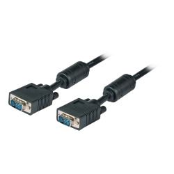 Kabel Video VGA, DSUB15, ST/ST, 10m, Schwarz, Kabel Video VGA, DSUB15, ST/ST, 10m, Schwarz,
