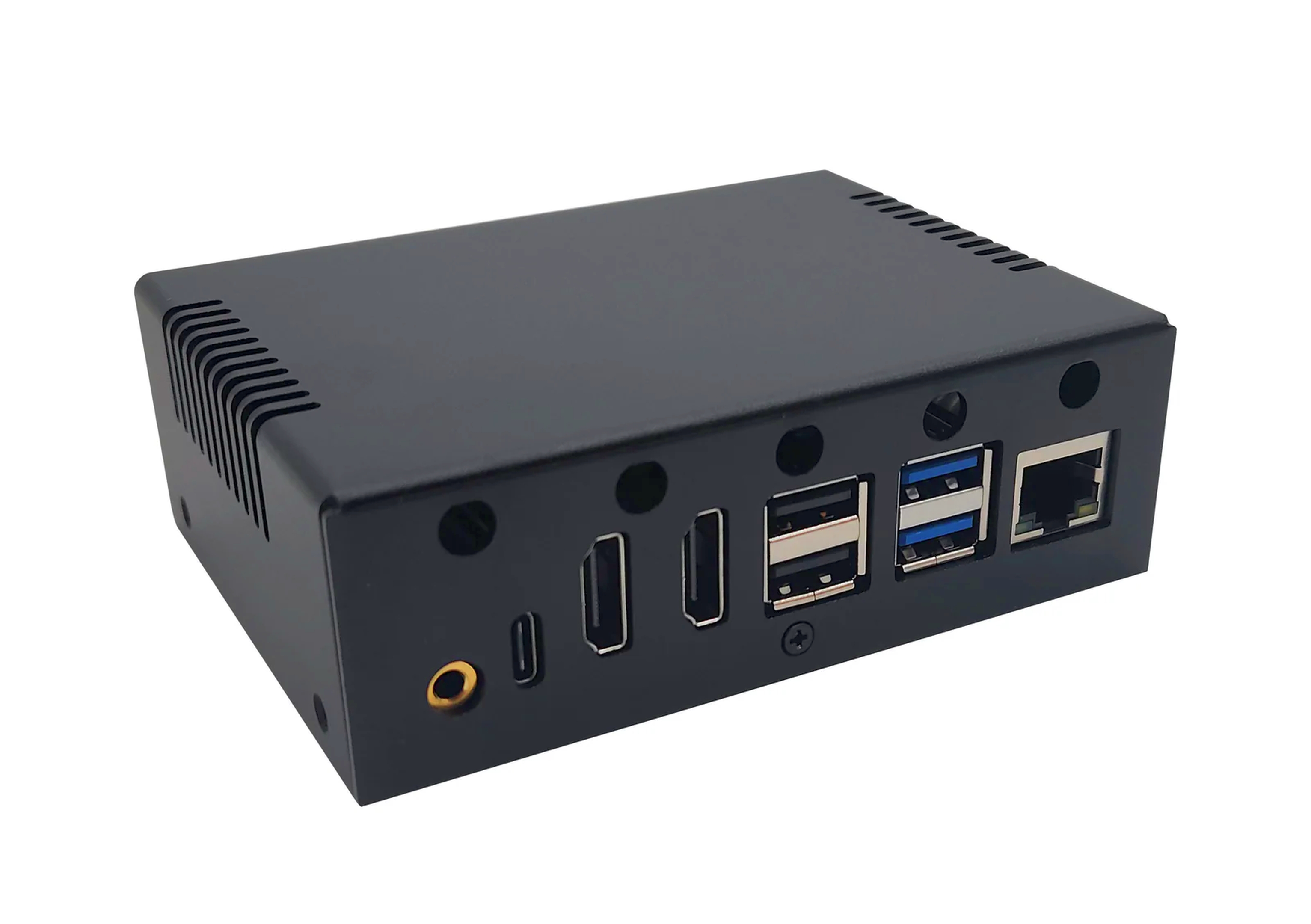 Radxa ROCK 5B+ zbh. EcoPi Gehäuse schwarz