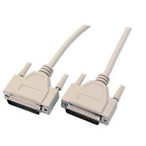 EFB Elektronik EK137.5 serial cable Beige 5 m D-Sub 25