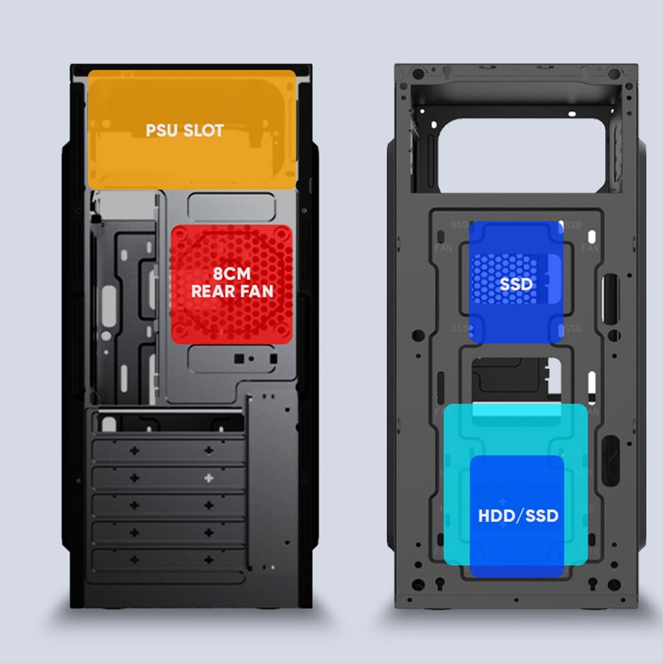 Alcatroz Futura Millenia ECO M200 PC Case