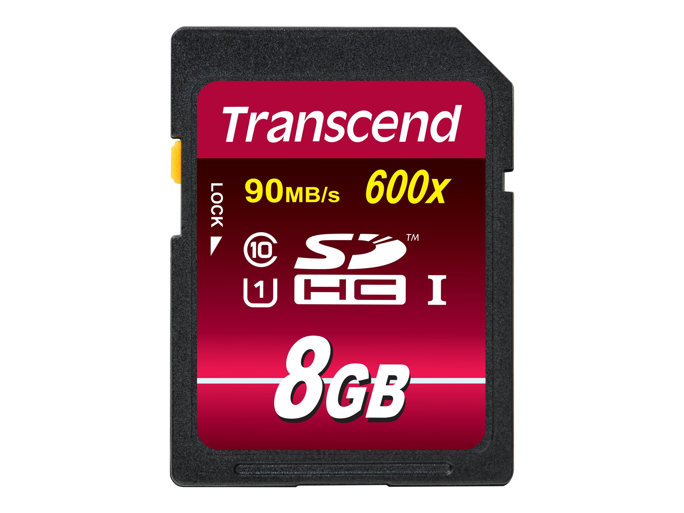 Transcend SD Card SDXC/SDHC Class 10 UHS-I 600x 8GB