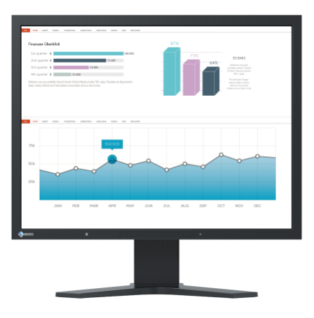 EIZO FlexScan S1934H-BK computer monitor 48.3 cm (19") 1280 x 1024 pixels SXGA LCD Black