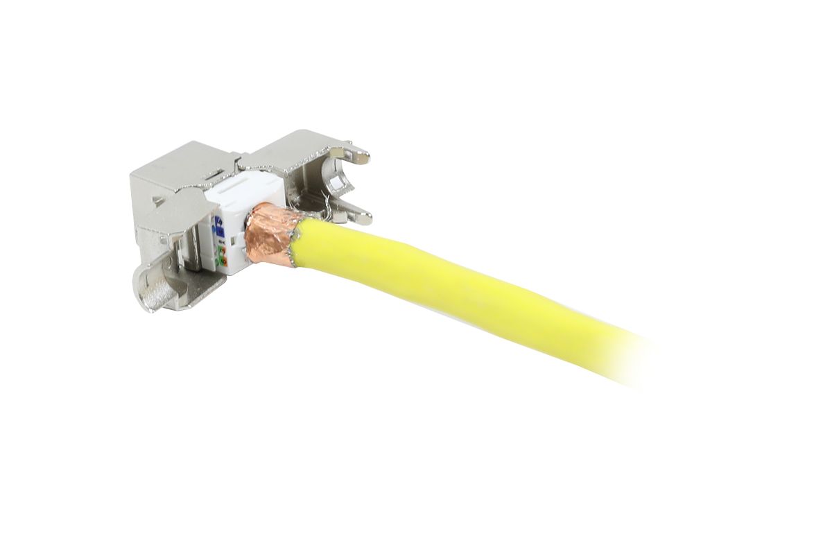 Keystone, Modul, TP-Buchse(RJ45), CAT8.1 class I, 2000MHz, Slim-line/Short, GHMT certification, Synergy 21,
