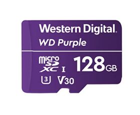 Flash SecureDigitalCard (microSD) 128GB - WD Purple Flash SecureDigitalCard (microSD) 128GB - WD Purple