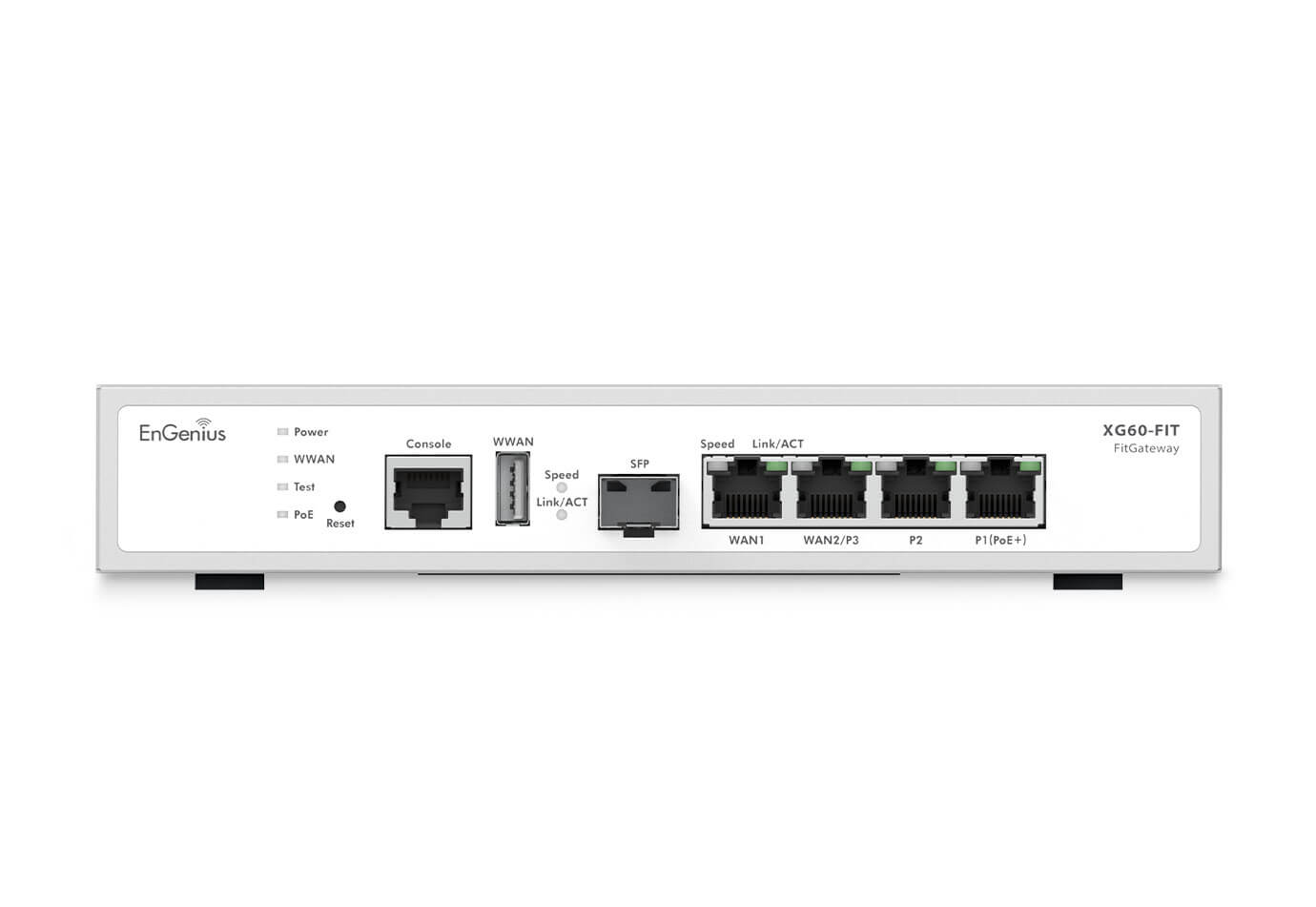 EnGenius-FIT VPN Router • 4x 1GbE • 1x SFP • 1x PoE at • XG60-FIT • FitXpress