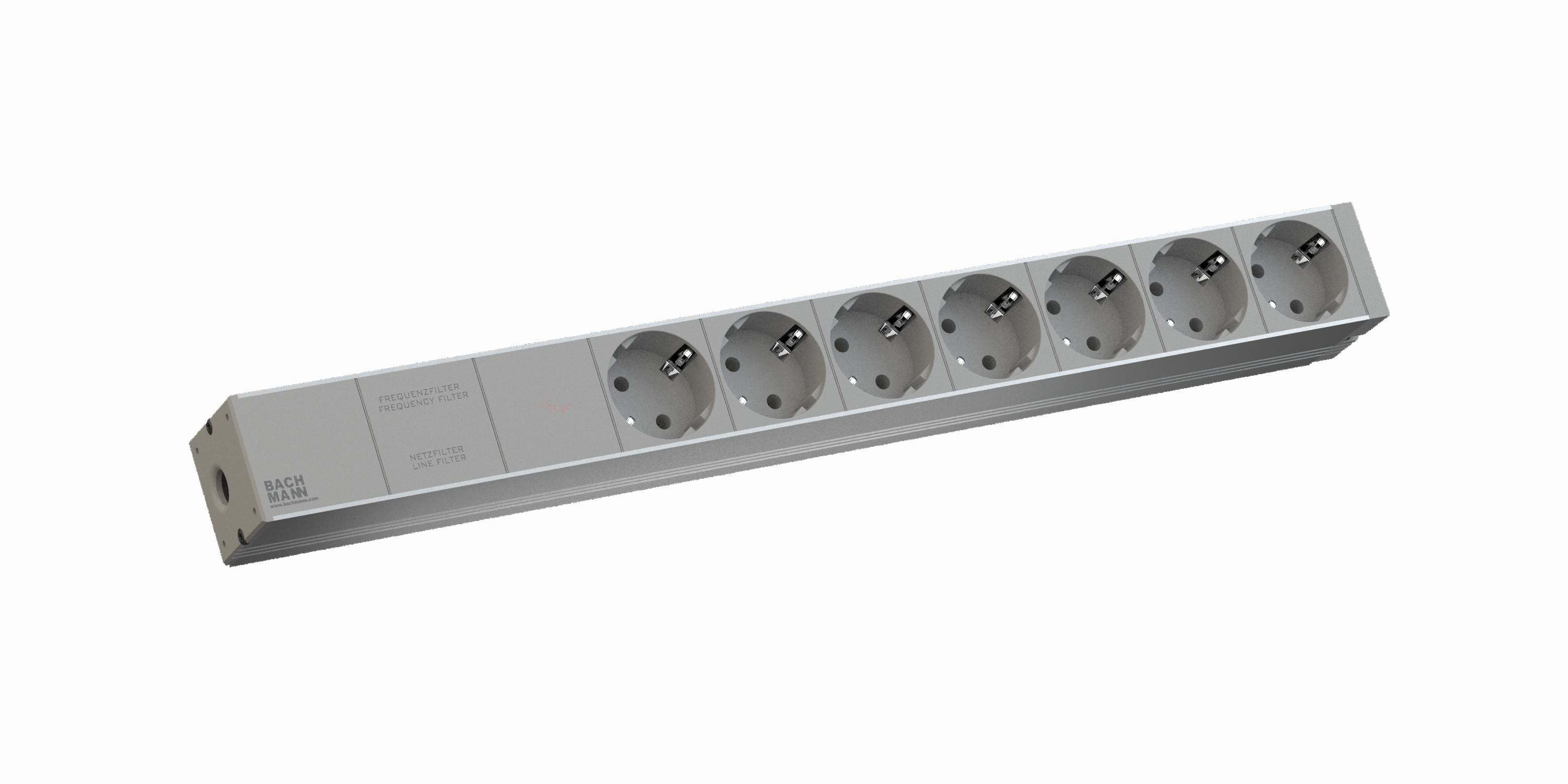 ALLNET 19"zbh. Steckdosenleiste, 7xDosen(CEE7)->Stecker(CEE7), NF, Bachmann ALLNET 19"zbh. Steckdosenleiste, 7xDosen(CEE7)->Stecker(CEE7), NF, Bachmann