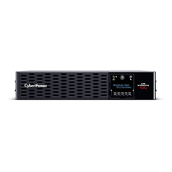 CyberPower USV, PR-XL Tower/19"-PRIII-Serie, 3000VA/3000W, 2HE, Line-Interactive, reiner Sinus, LCD, USB/RS232, ext.Runtime,