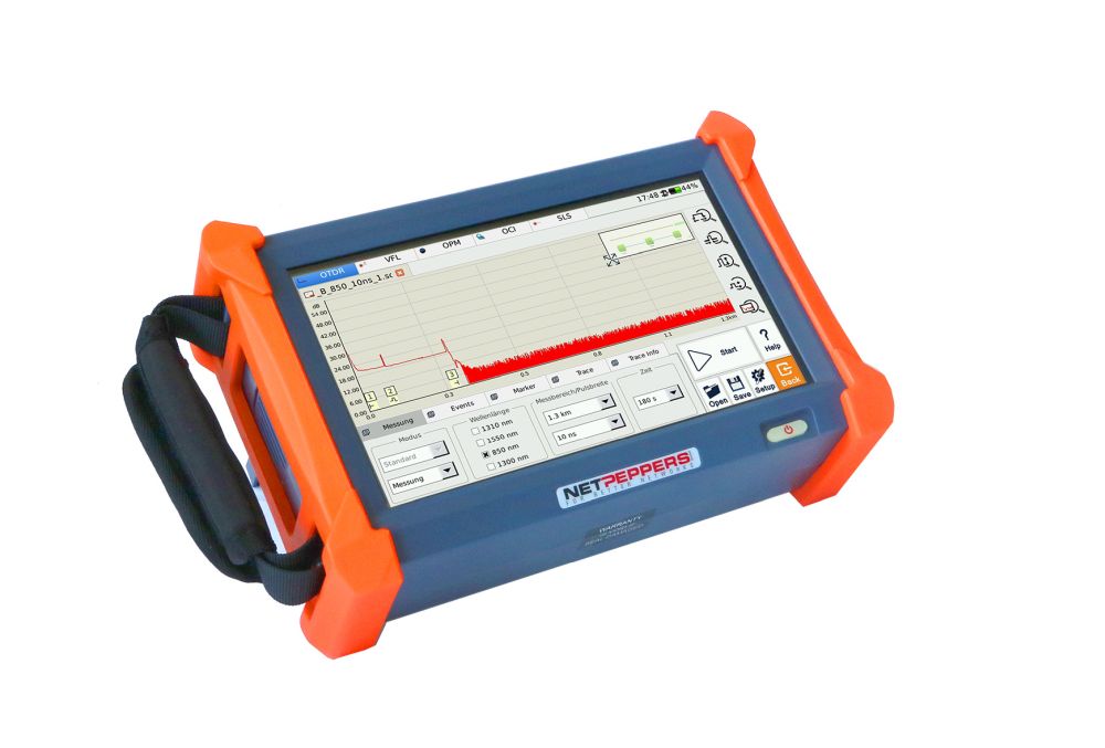NetPeppers LWL Glasfaser, FIBER PRO OTDR 1000 Multifunktionale Testplattform mit QUAD-OTDR, NetPeppers LWL Glasfaser, FIBER PRO OTDR 1000 Multifunktionale Testplattform mit QUAD-OTDR,