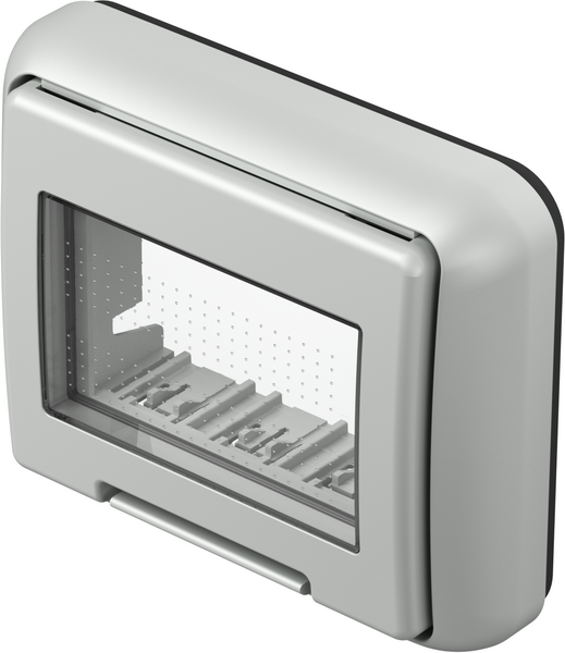 TEM Serie Module AufputzgehäUse IP55 BOX PO CUBOIP55 3M GY