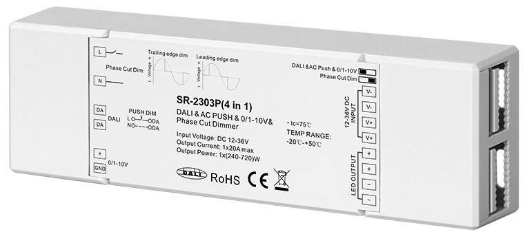 Synergy 21 LED Controller EOS 07 DALI  PWM Dimmer 1 Kanal