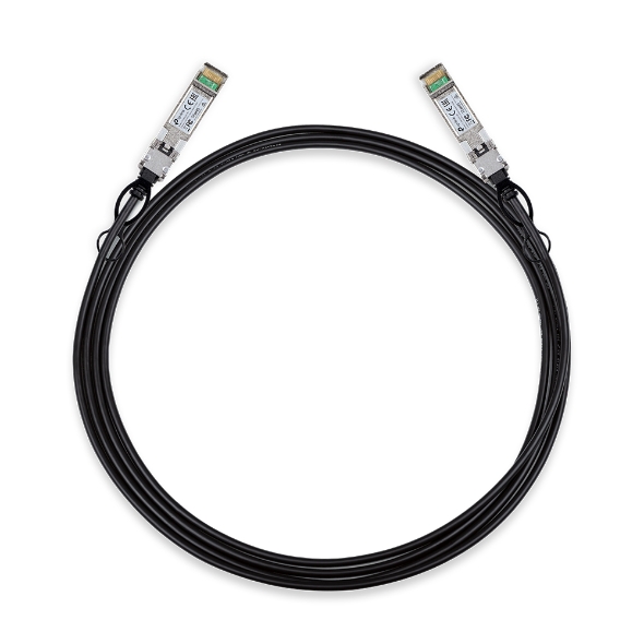 TP-Link - SM5220-3M - 3M Direct Attach SFP+ Cable for 10 Gigabit Co TP-Link - SM5220-3M - 3M Direct Attach SFP+ Cable for 10 Gigabit Co