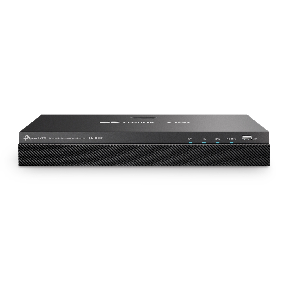 TP-Link - 8 Channel Network Video Recorder - VIGI NVR2008H-8MP