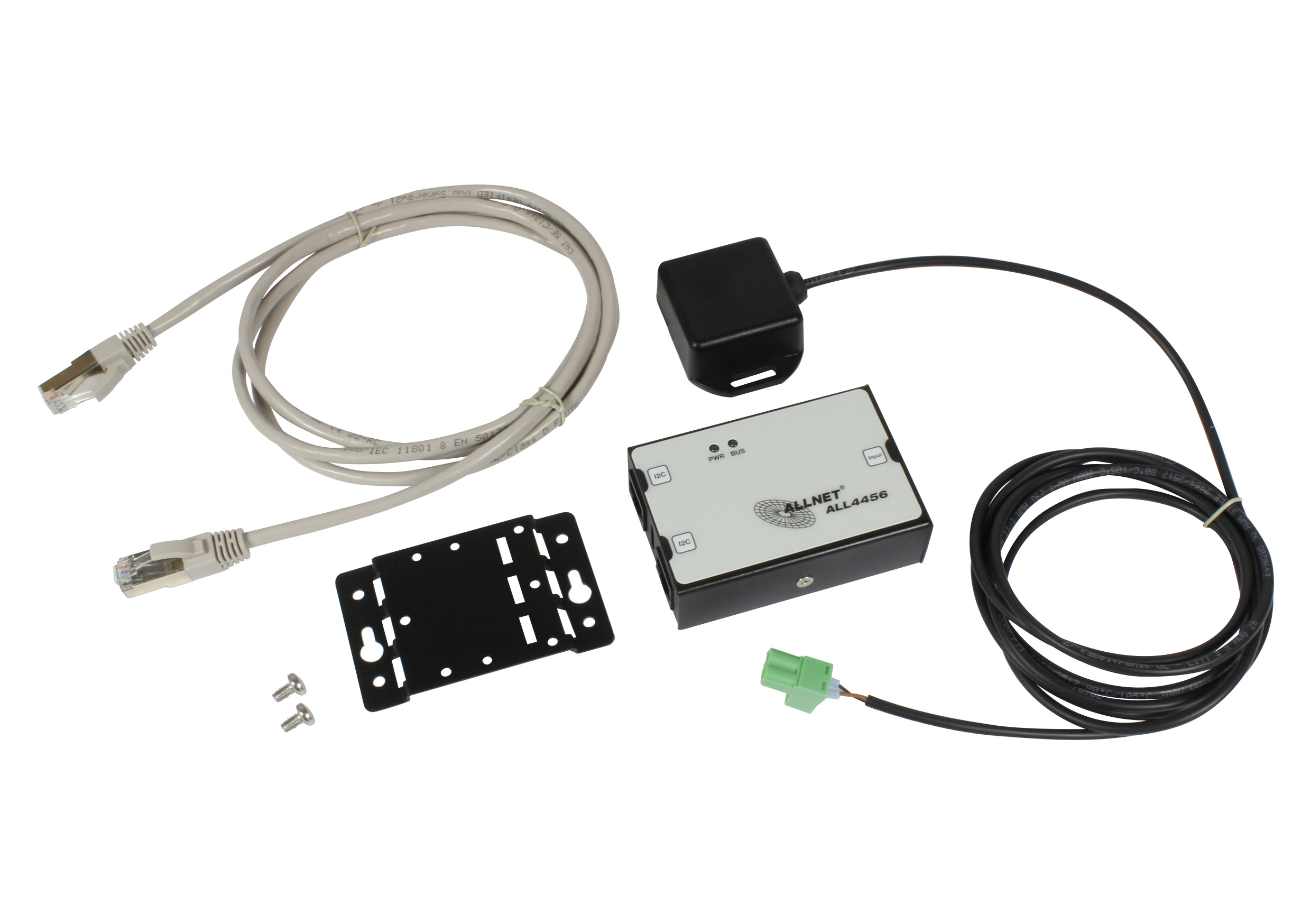 ALLNET MSR Sensor ALL4456 / Leckage Sensor / Wasser am Boden detektiert