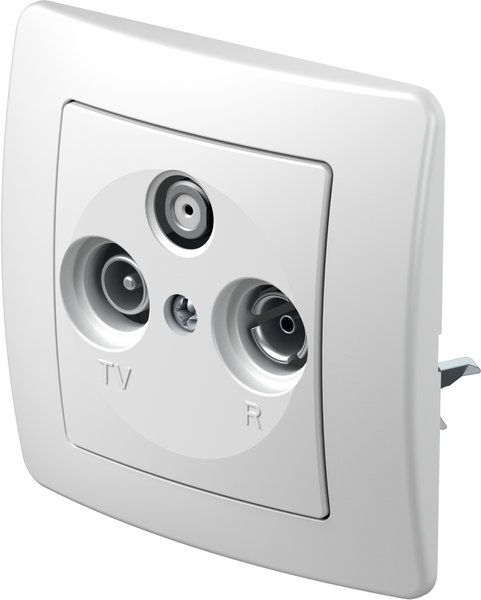 TEM Serie  Ekonomik SOCKET SAT-TV-R END-LINE3dB NB