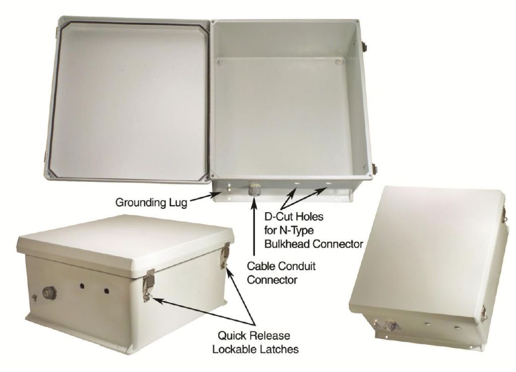 ALLNET Gehäuse outdoor IP66 wetterfest ohne Durchbrüche ALLNET Gehäuse outdoor IP66 wetterfest ohne Durchbrüche