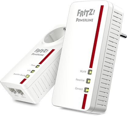 Powerline FRITZ! 1260E WLAN Set 1200 Mbit/s Ethernet LAN Wi-Fi White