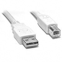 Kabel USB, A(St) => B(St),  3.0m, USB2.0, grau,