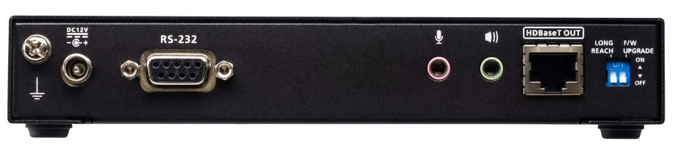 Aten KVM-Extender,100mtr.1xPC,2xMon., HDMI-Dual, USB, Audio, RS-232, 4K,