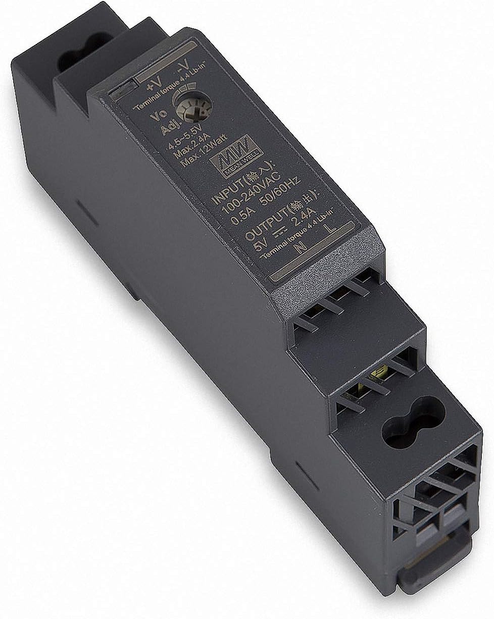 MEAN WELL HDR-15-5 power adapter/inverter 15 W