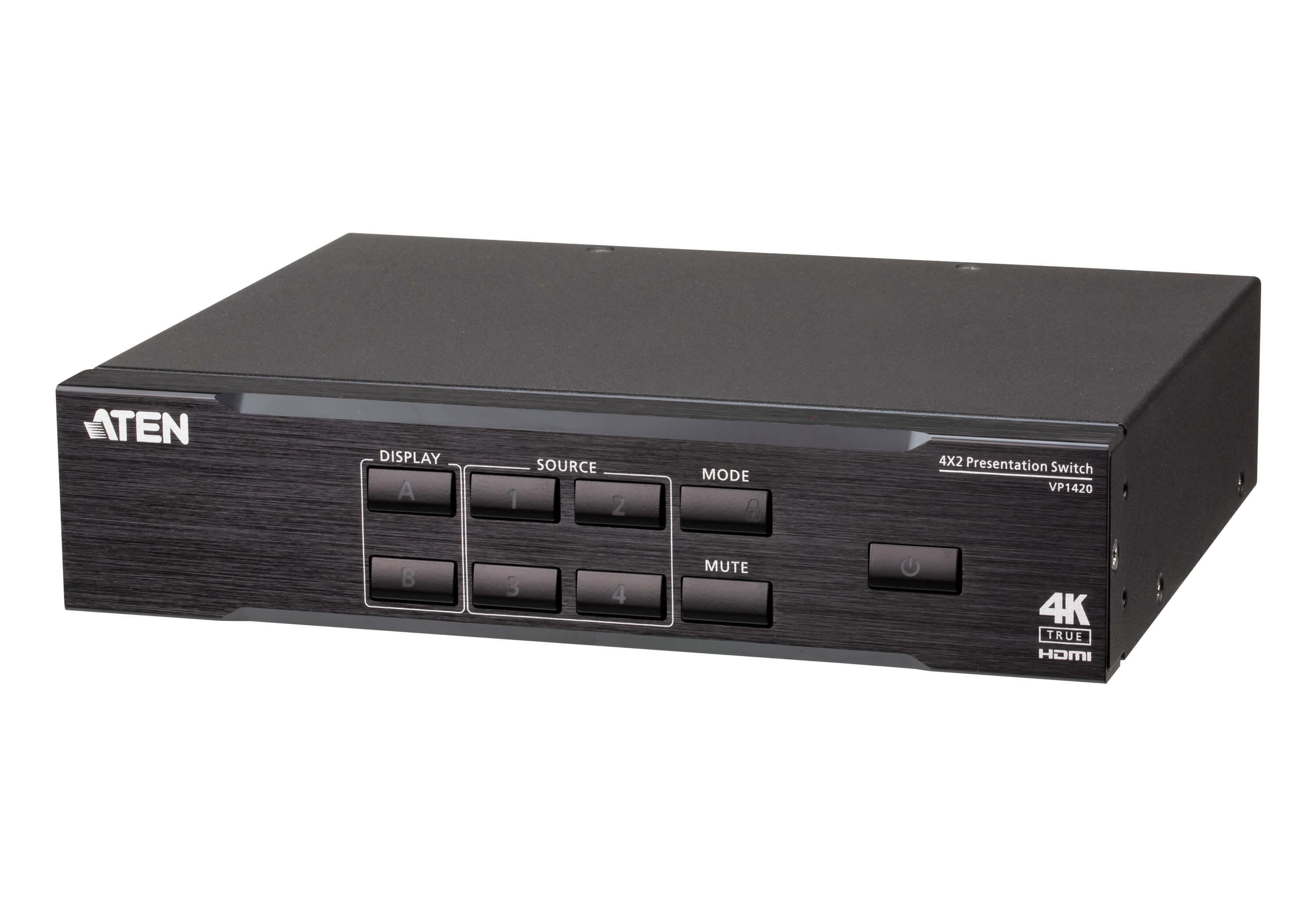 Aten Video Switch, 4xInput(3xHDMI,1xVGA), 2xOutput(HDMI), 4K, Dual-Ausgang, Aten Video Switch, 4xInput(3xHDMI,1xVGA), 2xOutput(HDMI), 4K, Dual-Ausgang,