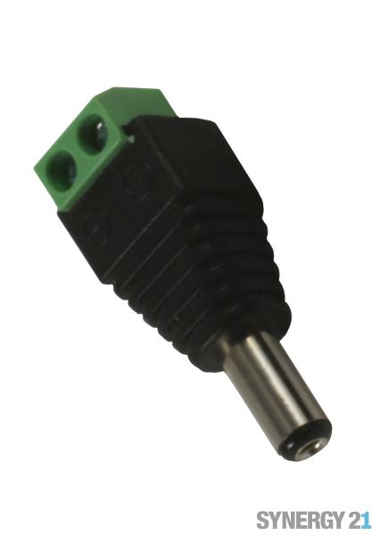 Synergy 21 S21-LED-000219 wire connector DC/2.1 x 5.5 mm Black, Green