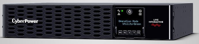 CyberPower USV, PR-XL Tower/19"-PRIII-Serie, 1500VA/1500W, 2HE, Line-Interactive, reiner Sinus, LCD, USB/RS232/CLOUD, ext.Runtime,incl. RMCARD205
