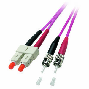 EFB Elektronik O0347.3 InfiniBand/fibre optic cable 3 m ST SC Purple