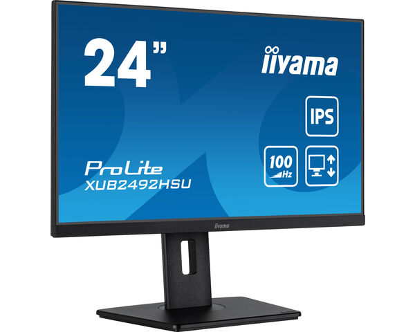 TFT  23,8"/60,5cm iiyama ProLite XUB2492HSU *schwarz* 16:9 TFT  23,8"/60,5cm iiyama ProLite XUB2492HSU *schwarz* 16:9