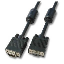 Kabel Video VGA, DSUB15, St/Bu, 30m, Schwarz, Kabel Video VGA, DSUB15, St/Bu, 30m, Schwarz,