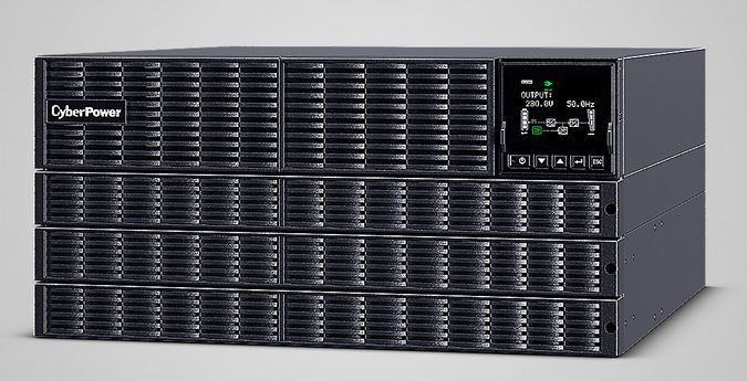 CyberPower OLS6KERT5UM uninterruptible power supply (UPS) Double-conversion (Online) 6 kVA 6000 W 8 AC outlet(s)