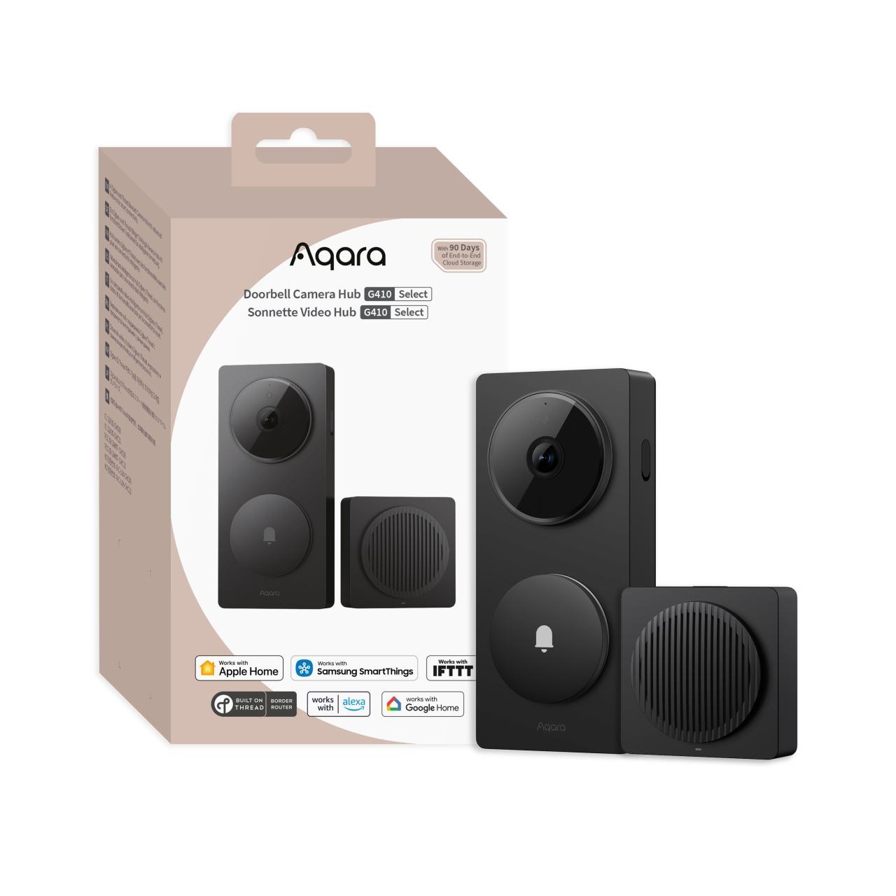 AQARA Smart Video Doorbell G410 *schwarz*