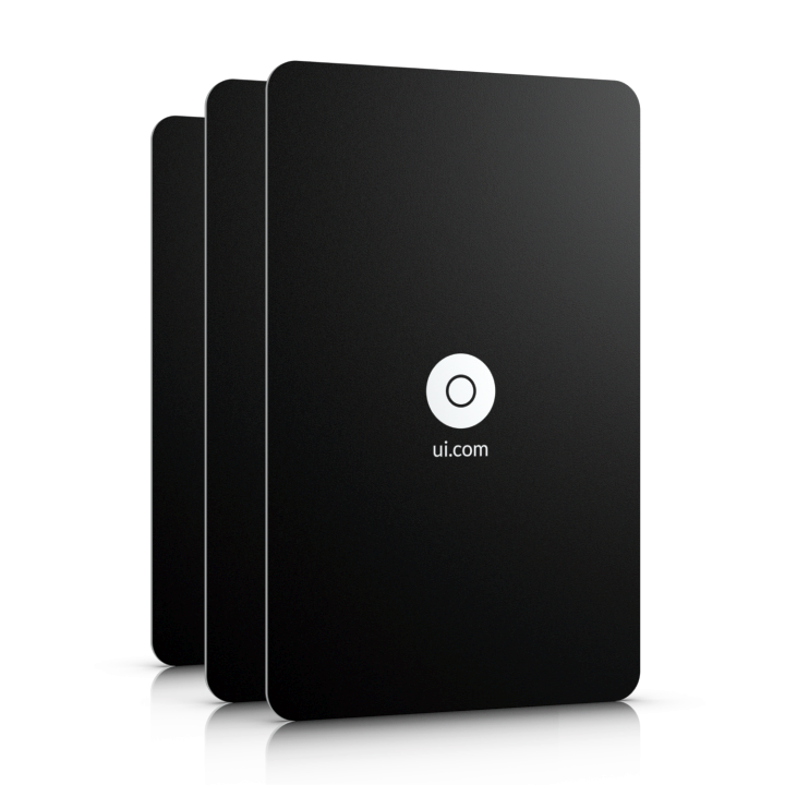 Ubiquiti UniFi Access Card • 10er Pack • black • UA-Card-B-10