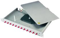 TelegäRtner LWL, Patchpanel Rangierverteiler, 19 ",12xSC-Duplex
