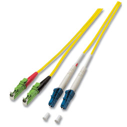 EFB Elektronik O0937.2 InfiniBand/fibre optic cable 2 m E-2000 (LSH) LC Yellow
