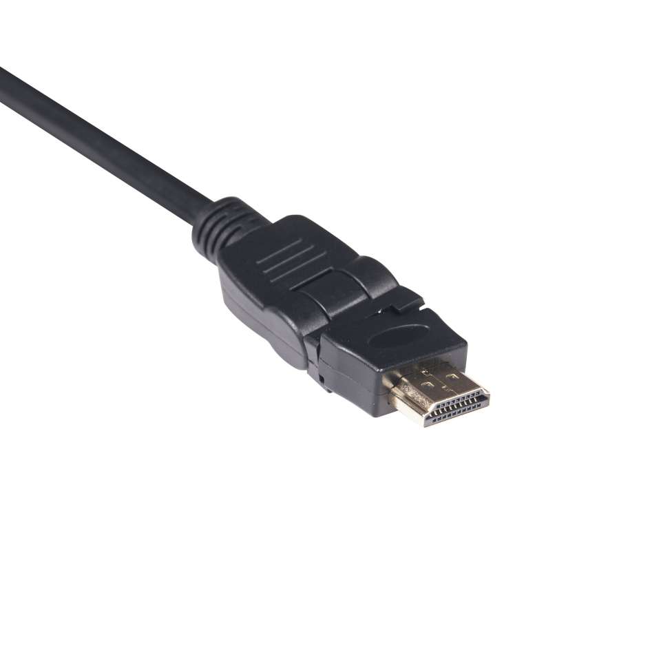 Kabel Video HDMI ST/ST   2,0m *Club3D* 4K60Hz drehbar