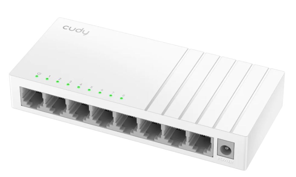 Cudy FS108D network switch Fast Ethernet (10/100) White