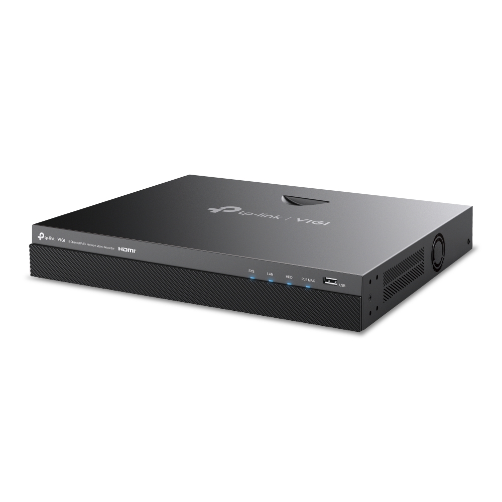 TP-Link - 8 Channel Network Video Recorder - VIGI NVR2008H-8MP