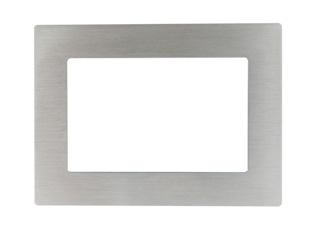 ALLNET Touch Display Tablet 10 Zoll zbh. Blende für Einbaurahmen, silber breit ALLNET Touch Display Tablet 10 Zoll zbh. Blende für Einbaurahmen, silber breit