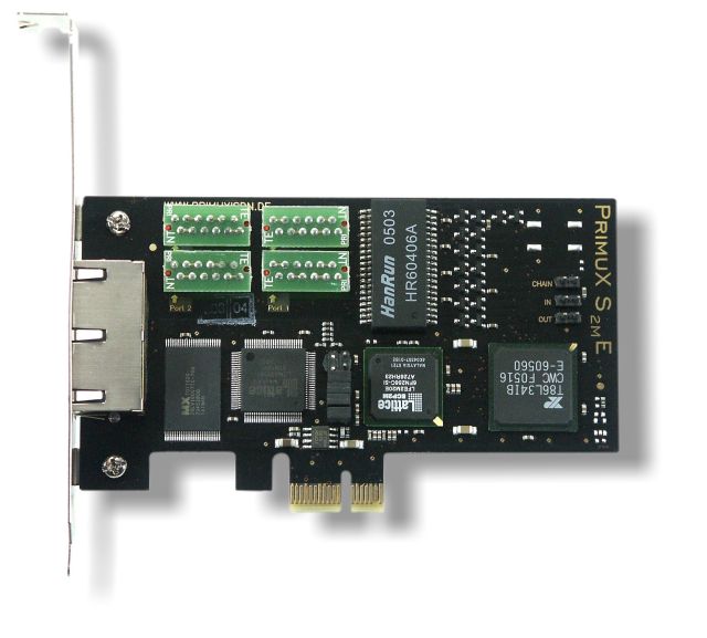 Gerdes PrimuX 2S2M/2PRI PCI-Express NT Server Controller