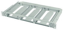 TelegäRtner LWL,BaugruppenträGer, 1HE, FüR Max. 3 Module 3 HE/7 TE