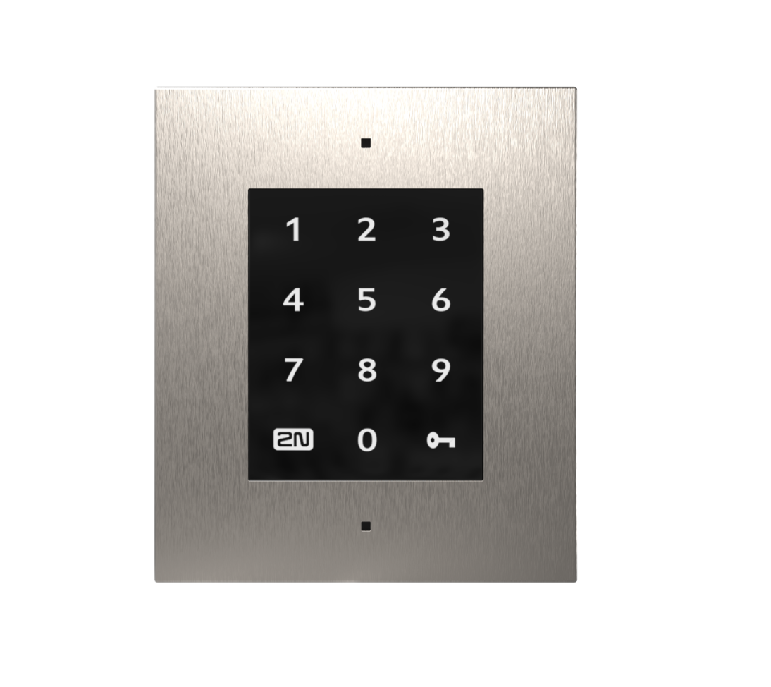 2N Access Unit 2.0 Touch keypad & Bluetooth & RFID - 125kHz, 13.56MHz, NFC, PICard compatible           