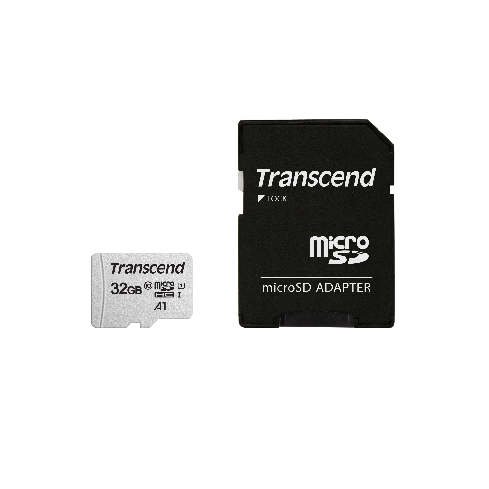 Transcend microSD Card SDHC 300S 32GB with Adapter